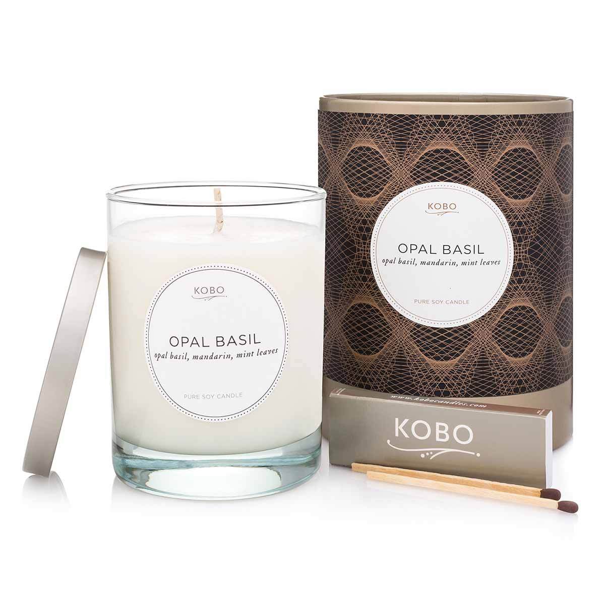 KOBO Opal Basil Filament Candle (11 oz) #10072640