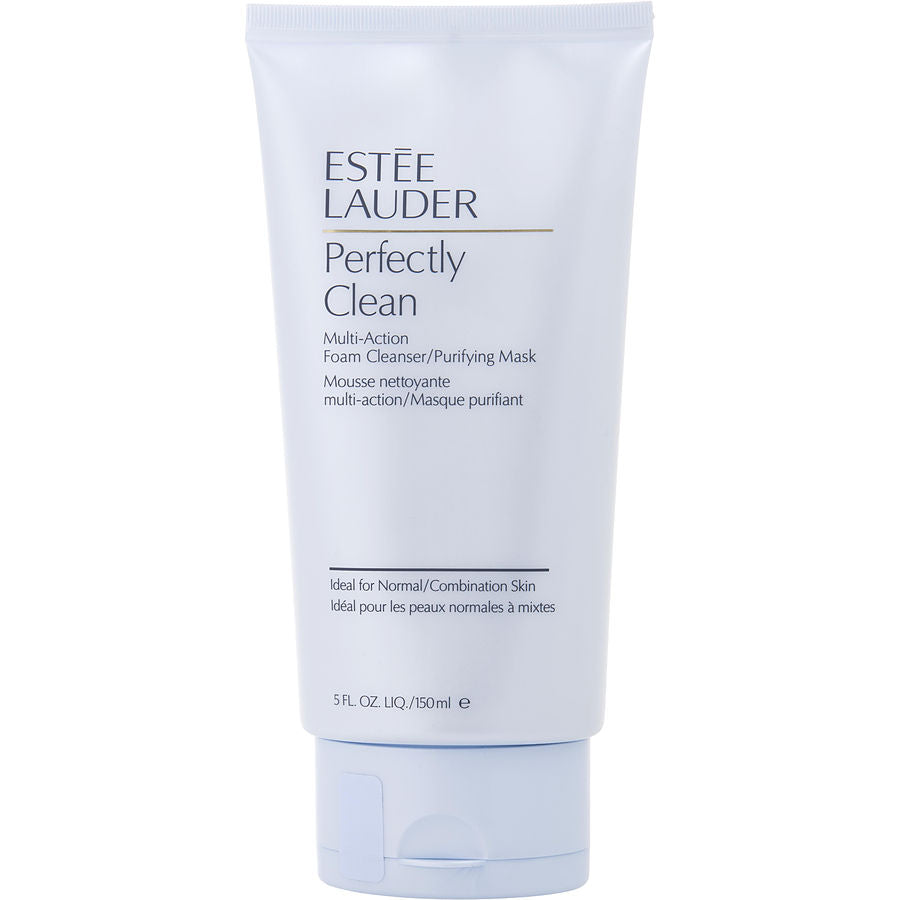 Estee Lauder perfectly clean multi-action foam cleanser/ purifying mask 150ml/5oz