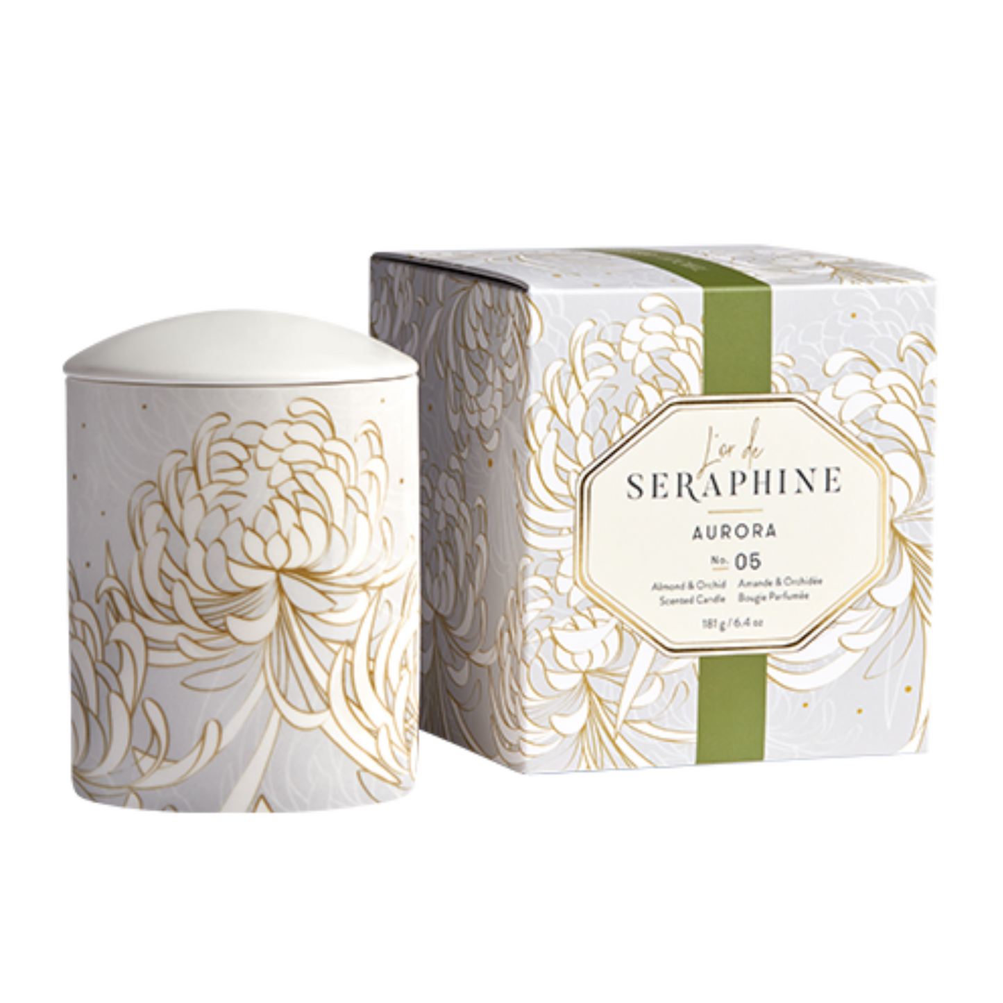 L'or de Seraphine Aurora Candle Medium (6.4 oz) #10083158