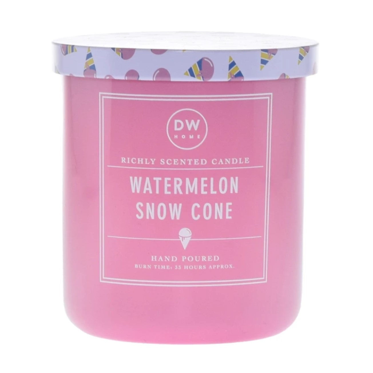 DW Home Richly Scented & Hand Poured Candles in Glass Jars w/Lids - Various Scents - Aura In Pink Inc.