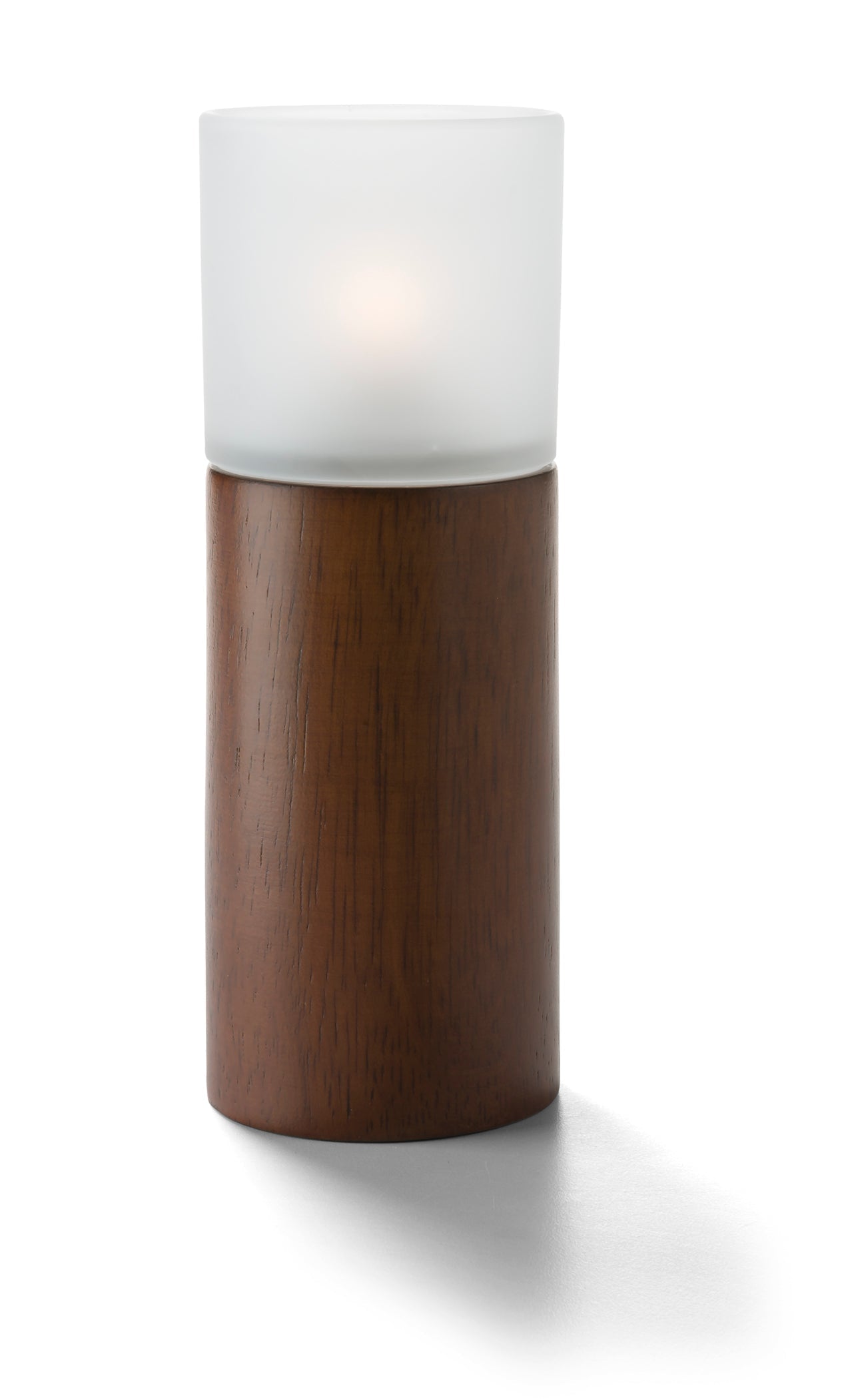 Hollowick Horizon Wood Cylinder Candle Holders