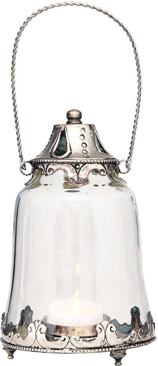 Sahara Hanging Glass Moroccan Candle Lantern