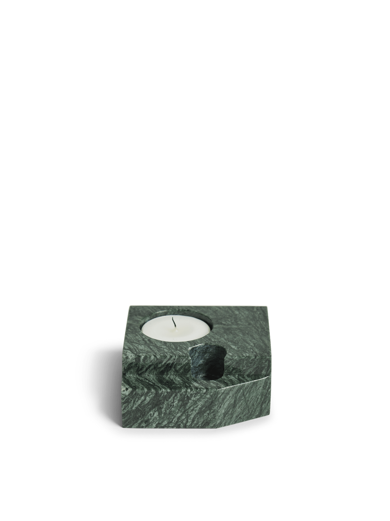 Jeu-De-Des-Candle-Holder-Green-Marble-Woud-brand.