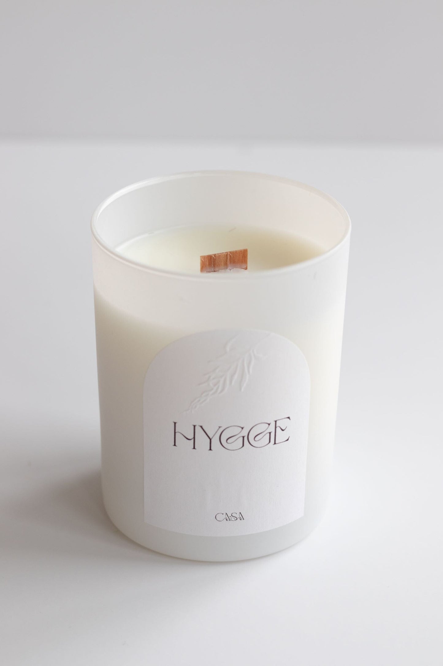 Fall + Winter Glass Tumbler Candle Candles Casa Sanctum Hygge