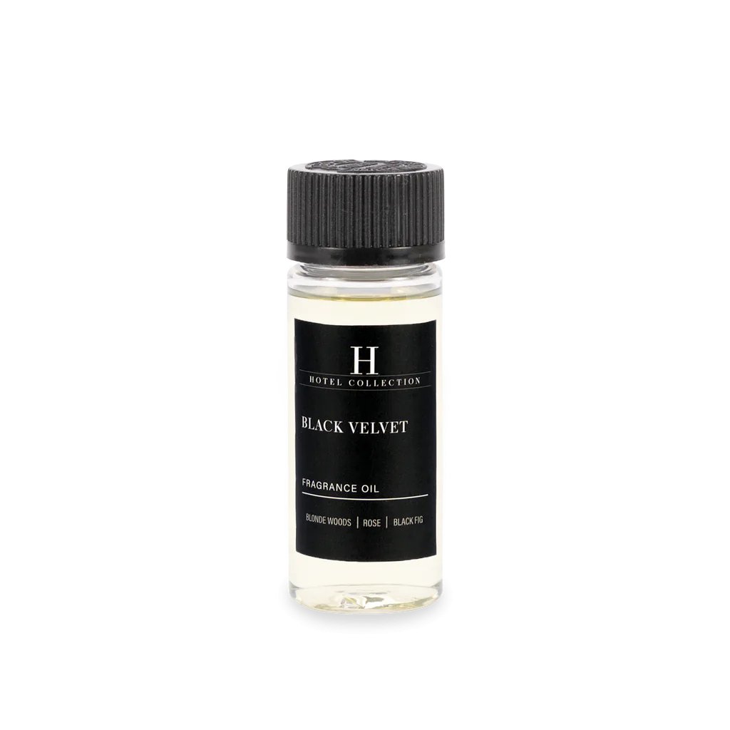 Hotel Collection Black Velvet Hourglass Diffuser Oil