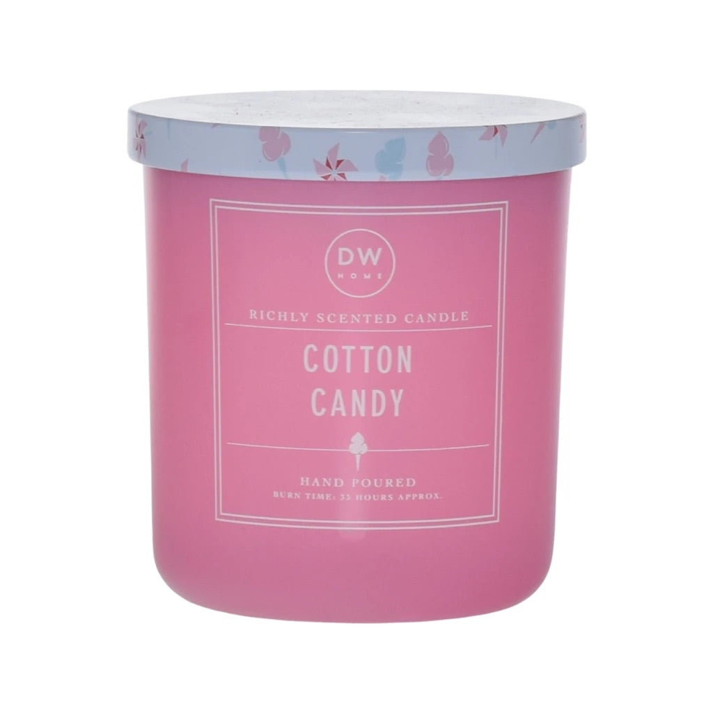 DW Home Richly Scented & Hand Poured Candles in Glass Jars w/Lids - Various Scents - Aura In Pink Inc.