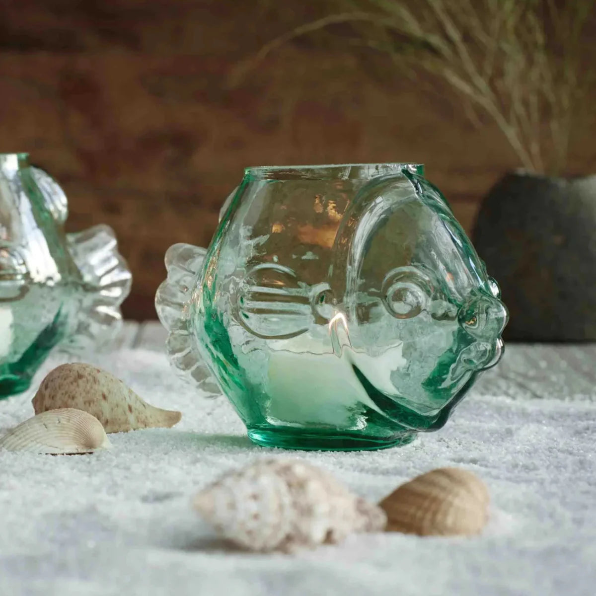 Neptune™ Fish Candleholder, Set of 3