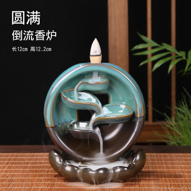 Ceramic Lotus Backflow Incense