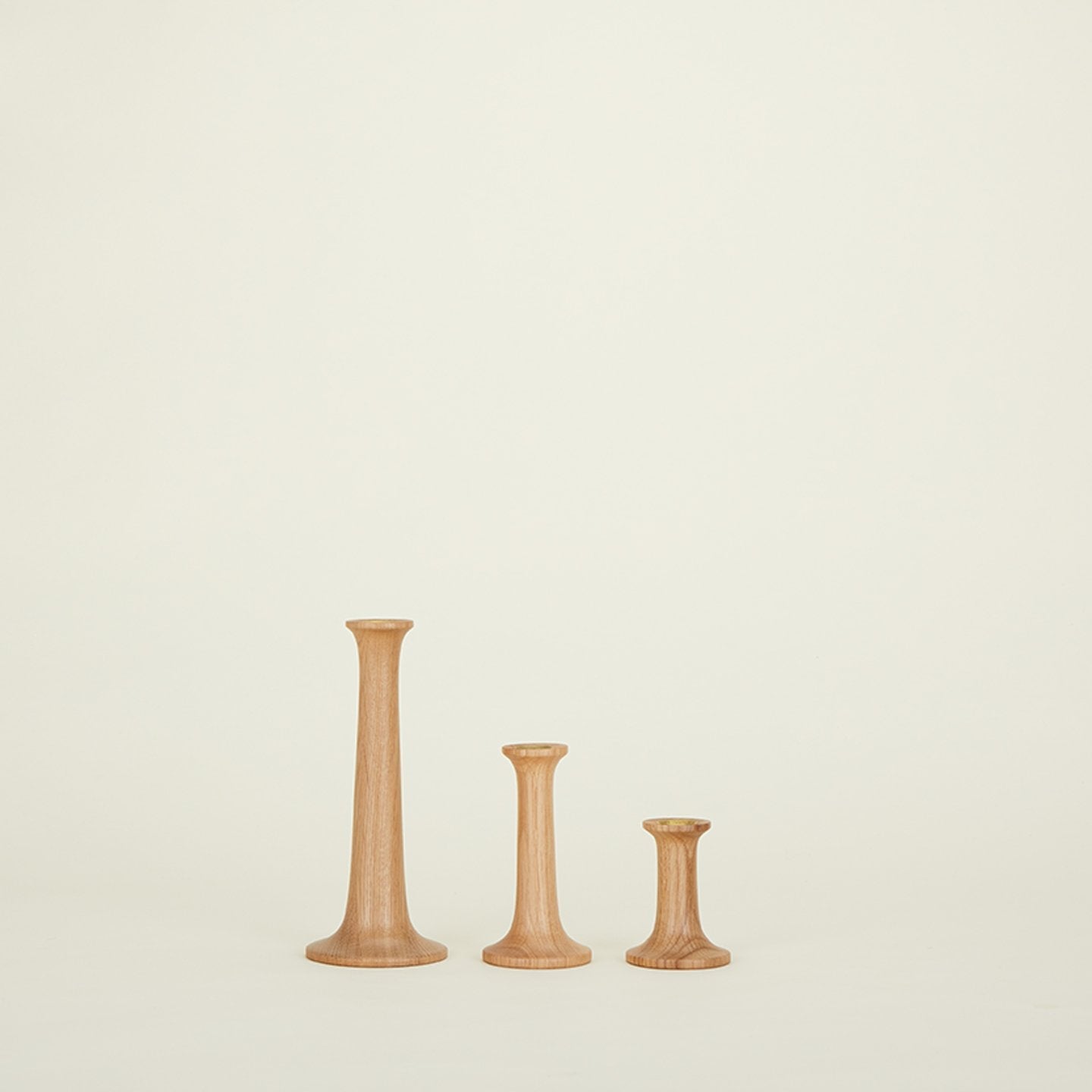 Simple Candle Holder - Oak