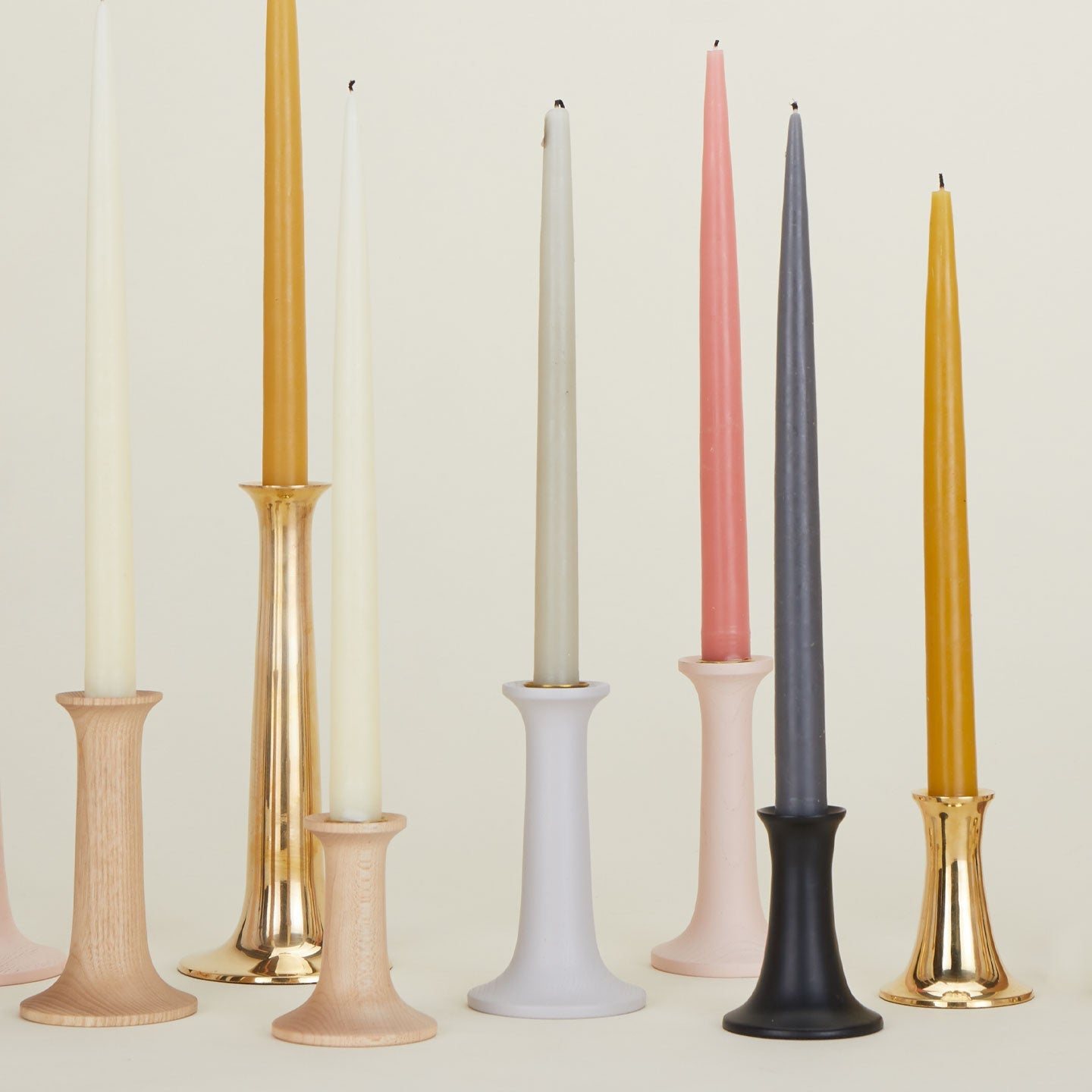 Simple Candle Holder - Blush