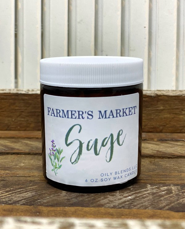 Farmer's Market Candles - Sage