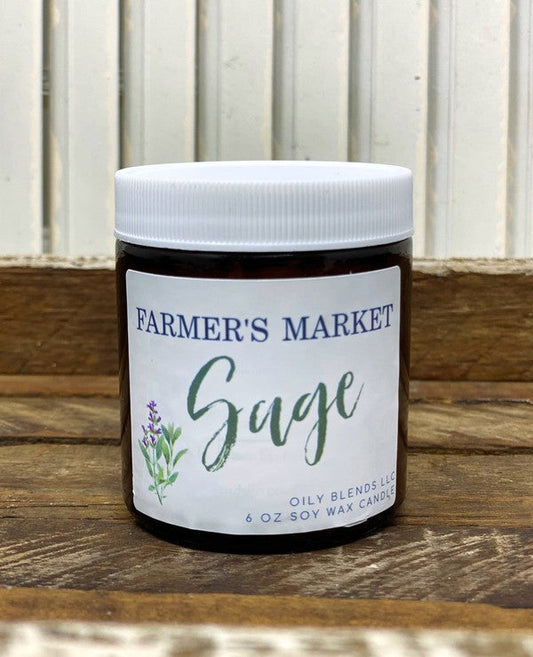 Farmer's Market Candles - Sage