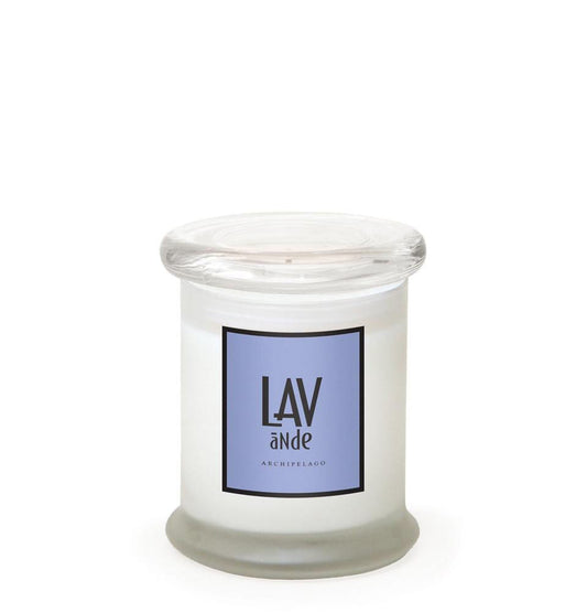 Lavande Frosted Jar Candle
