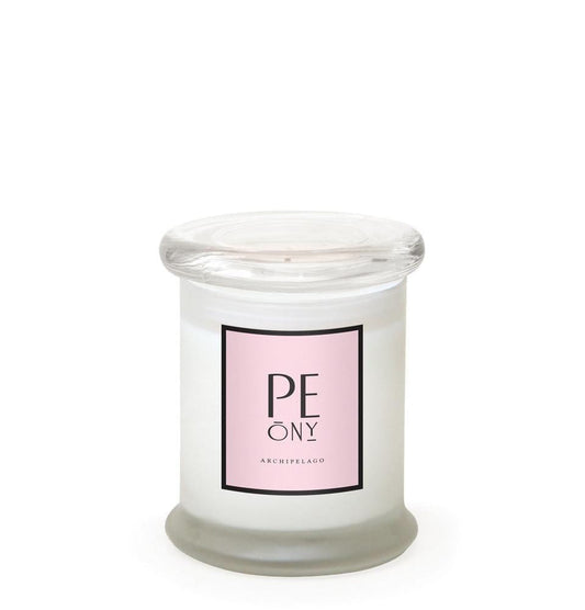 Peony Frosted Jar Candle