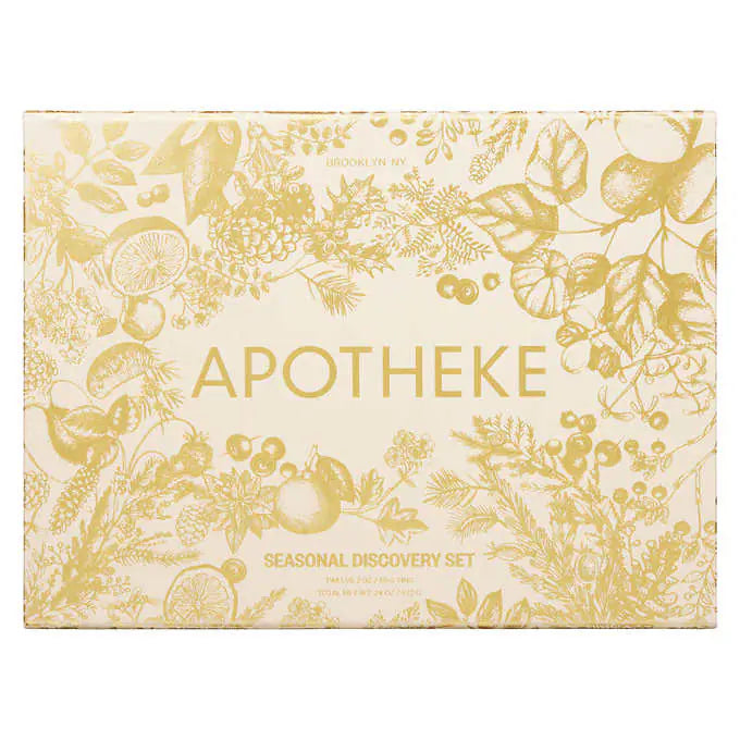 Apotheke Luxury Scented Candles, Gift Set
