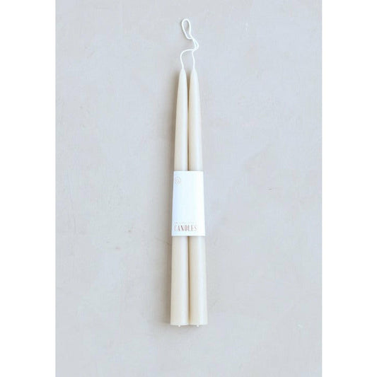 Taper Candles 12" | Parchment