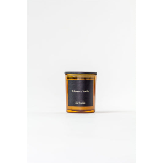 Amber Series Soy Wax Candles | Tobacco + Vanilla