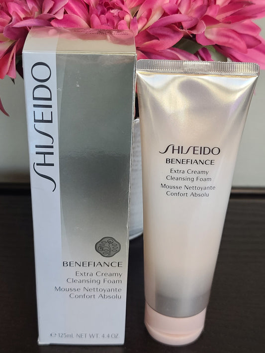 Shiseido Benefiance Extra Creamy Cleansing Foam