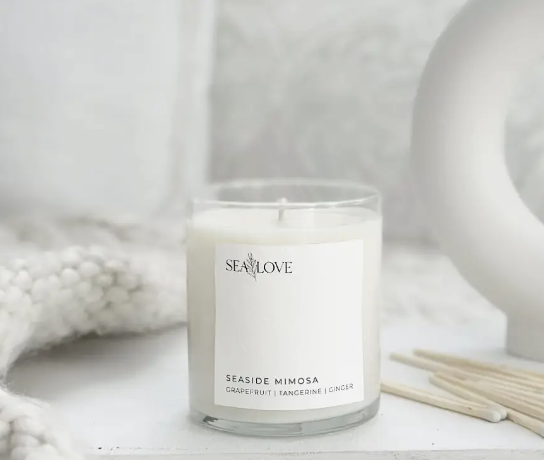 Sea Love Seaside Mimosa Candle
