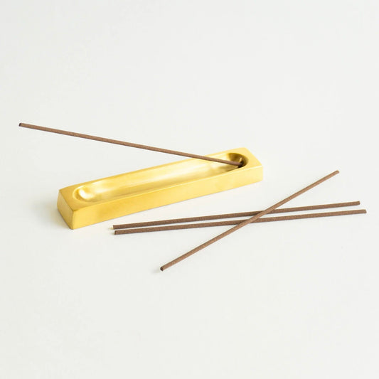 Fog Linen Brass Incense Stand