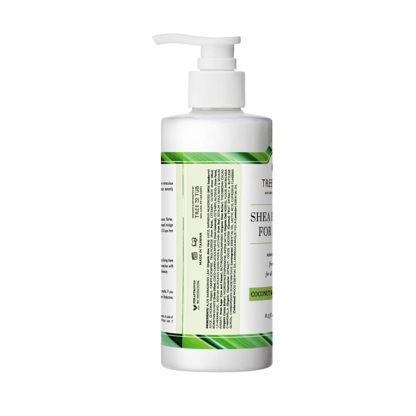 Soothing Lemongrass & Coconut Lotion for Sensitive Skin