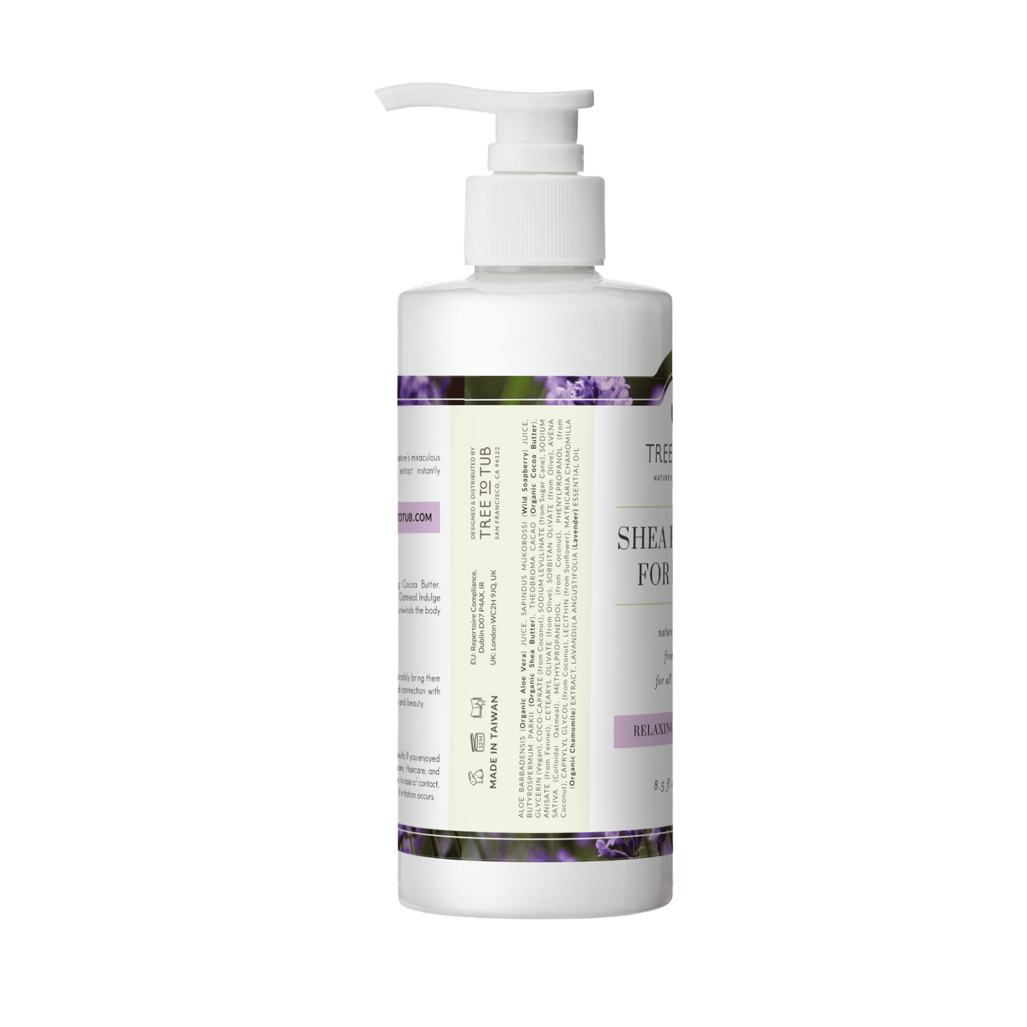 Hydrating Lavender Lotion with Shea & Cocoa Butter