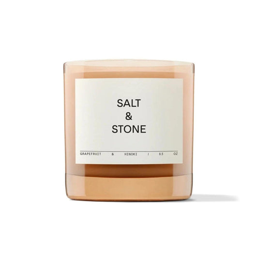 Salt & Stone Candle - Grapefruit & Hinoki (240g)