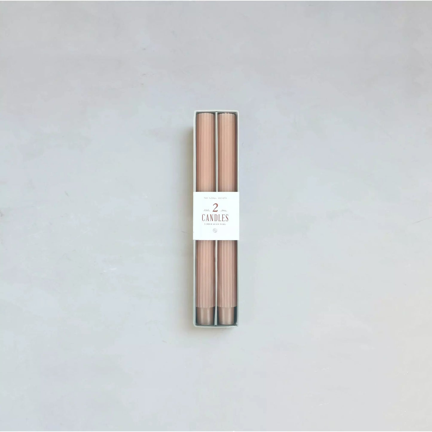 Fancy Taper Candle 10" | Petal