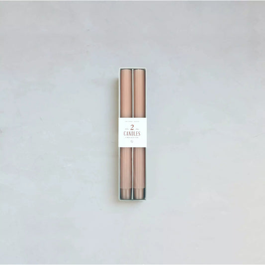 Fancy Taper Candle 10" | Petal