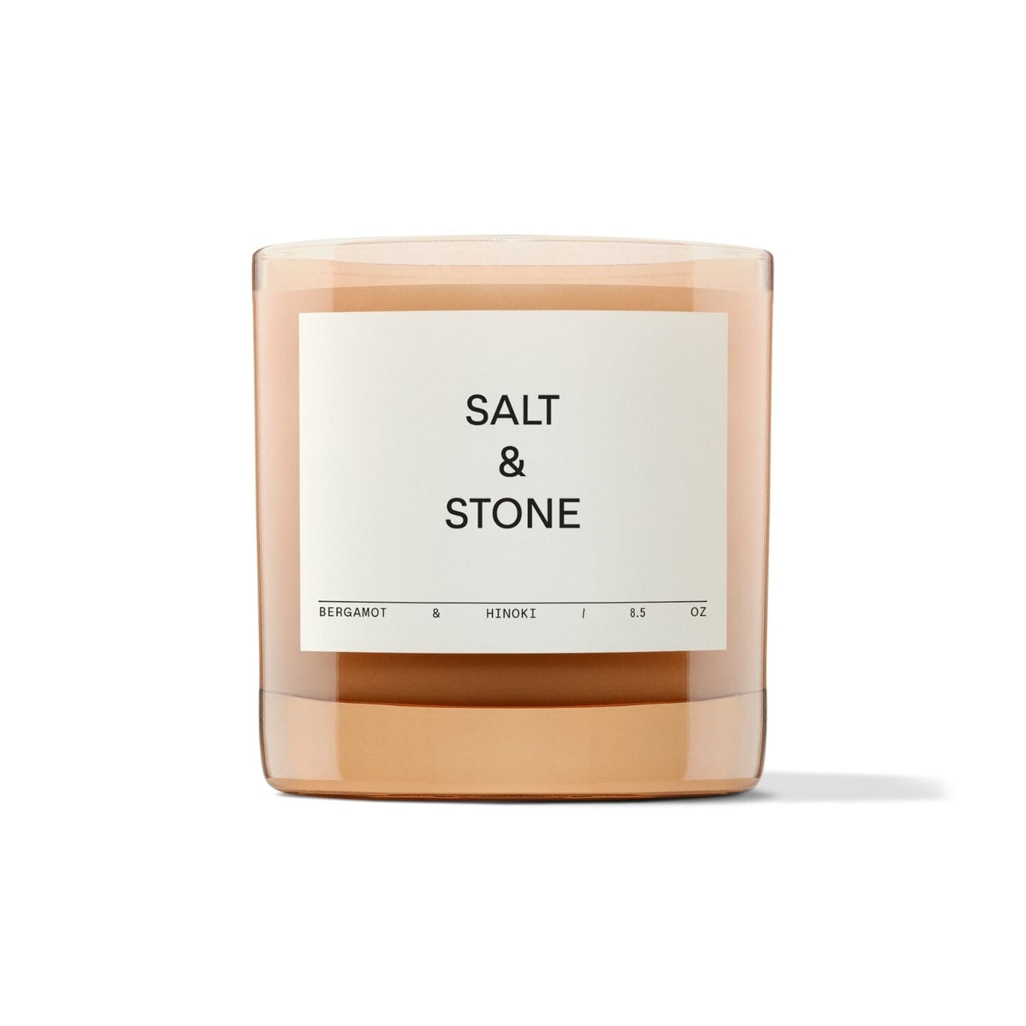 Salt & Stone Candle - Bergamot & Hinoki (240g)
