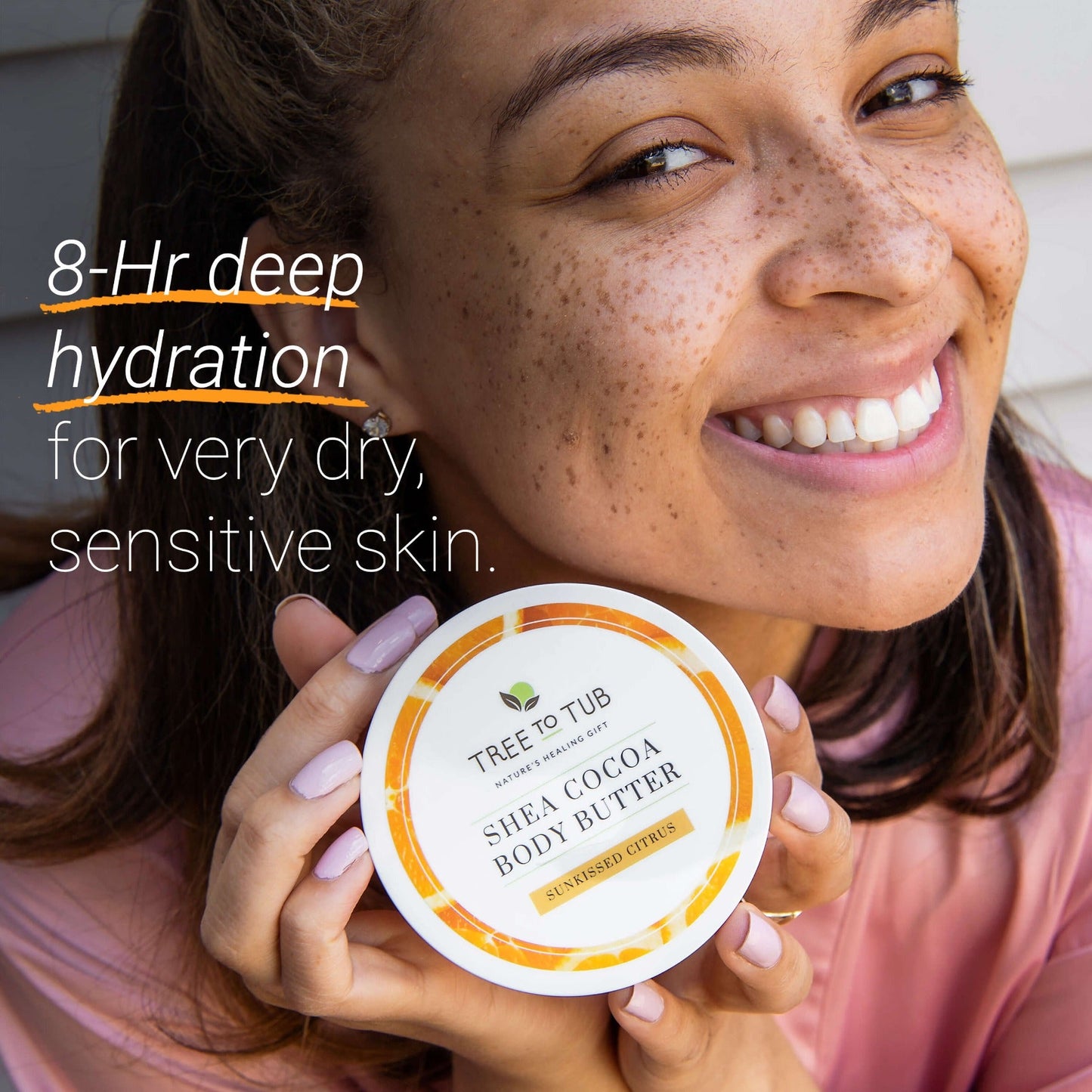 Cocoa & Shea Body Butter for Sensitive Skin - Citrus