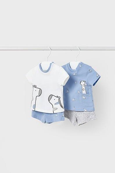 4 PC Boys Playset Giraffe Blue