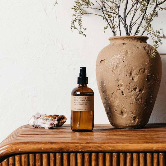 P.F. Candle Co.: Amber & Moss Room & Linen Spray