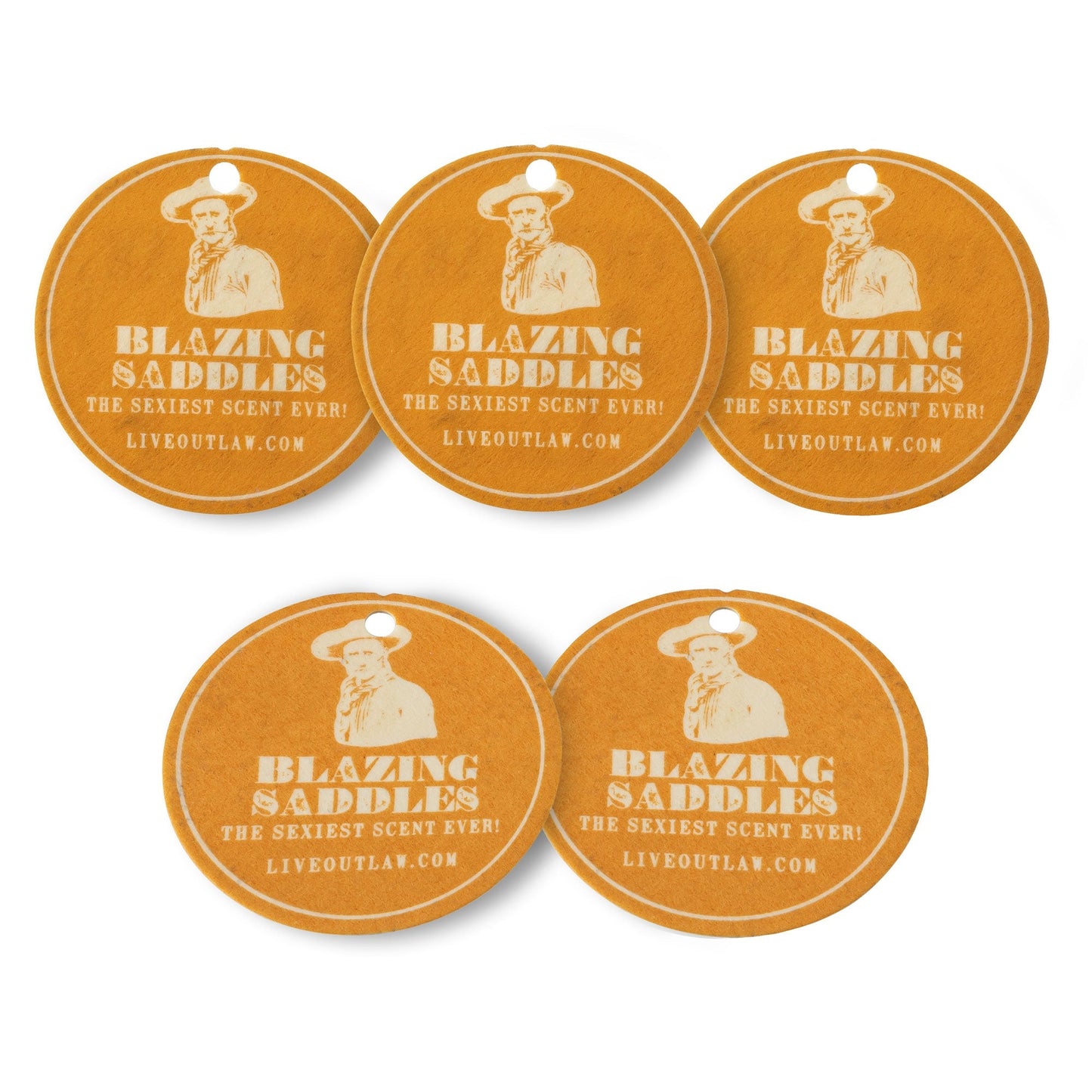 Outlaw Blazing Saddles Air Fresheners