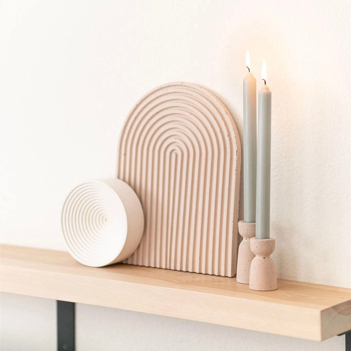 Minimalist Tapered Candle Holders