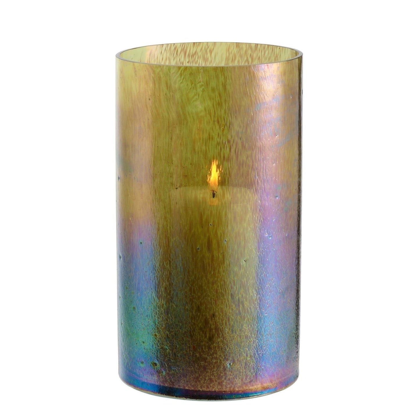 texxture Hubbard Glass Hurricane - lily & onyx