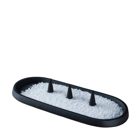 Iron Incense Tray - Oval