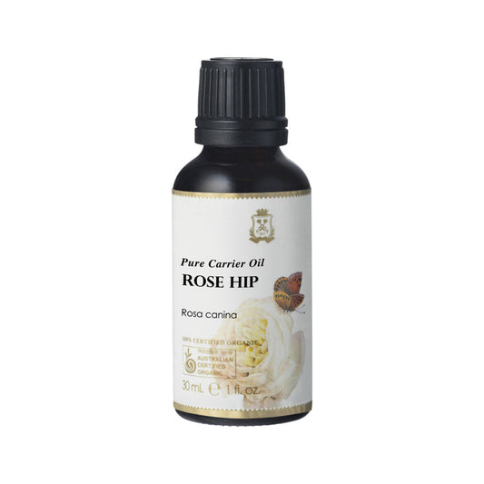 Ausganica 100% Certified Organic Rose Hip Pure Carrier Oil 30ml