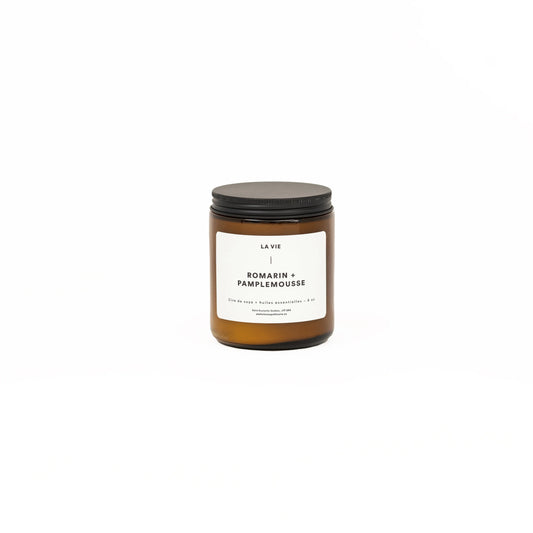 La Vie Candle | Rosemary Grapefruit