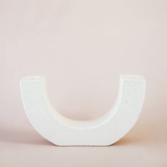 U Taper Candle Holder