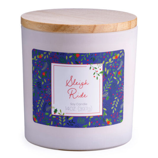 Candle Warmers Etc. Limited Edition Holiday Candle 14oz 397g - Sleigh Ride