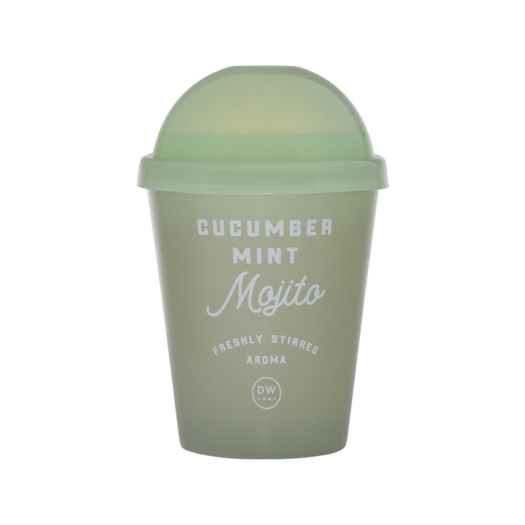 DW Home Summertime Sips Large Single Wick Richly Scented & Hand Poured Candles in Glass Jars w/Silicone Dome Lids - Aura In Pink Inc.