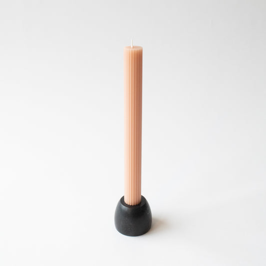 Petal Ribbed Taper Candle Set