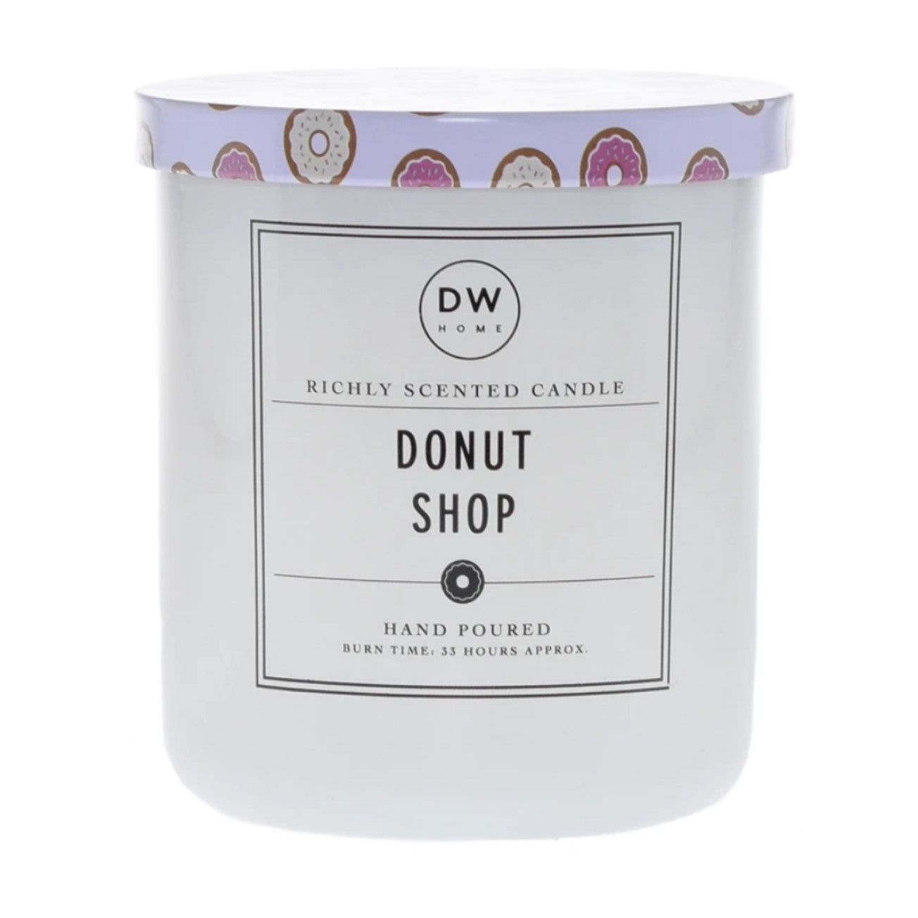 DW Home Richly Scented & Hand Poured Candles in Glass Jars w/Lids - Various Scents - Aura In Pink Inc.