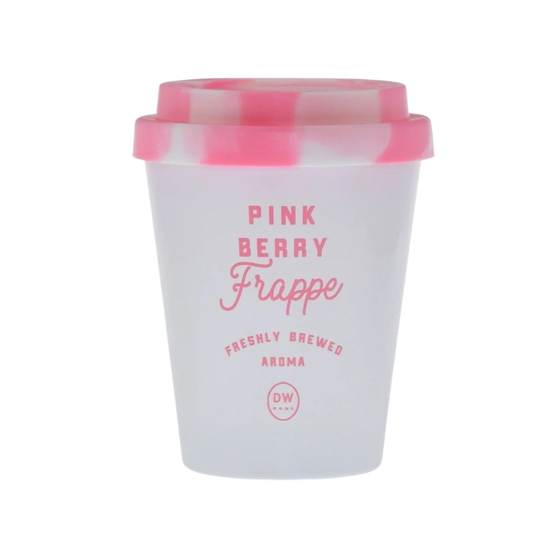 DW Home Summertime Sips Large Single Wick Richly Scented & Hand Poured Candles in Glass Jars w/Silicone Dome Lids - Aura In Pink Inc.