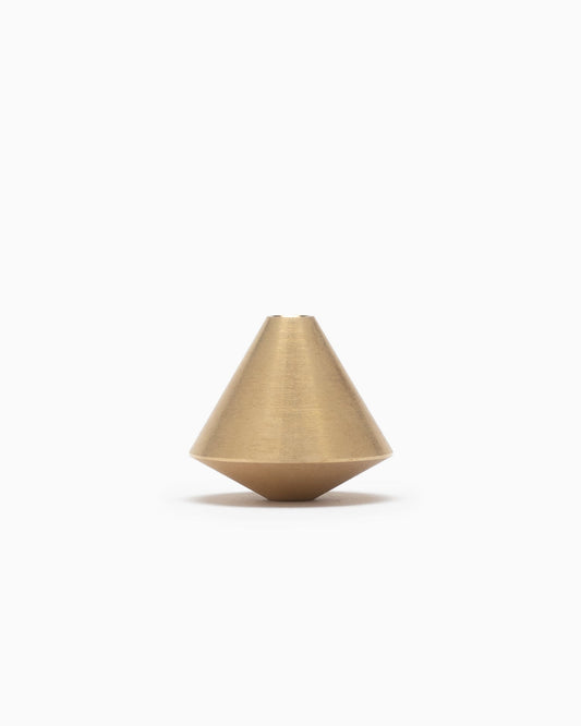 Acorn Brass Incense Holder - Elemense