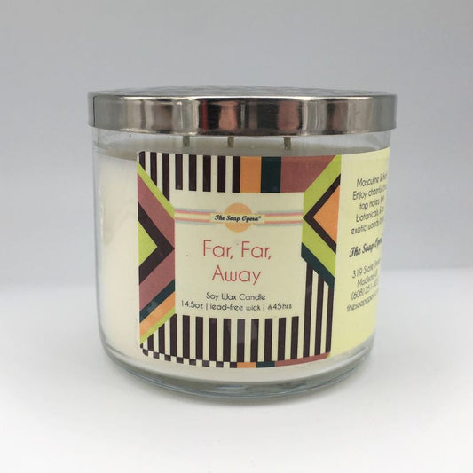 The Soap Opera Soy Wax Candle 14oz 411g - Far, Far Away