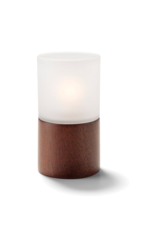 Hollowick Horizon Wood Cylinder Candle Holders