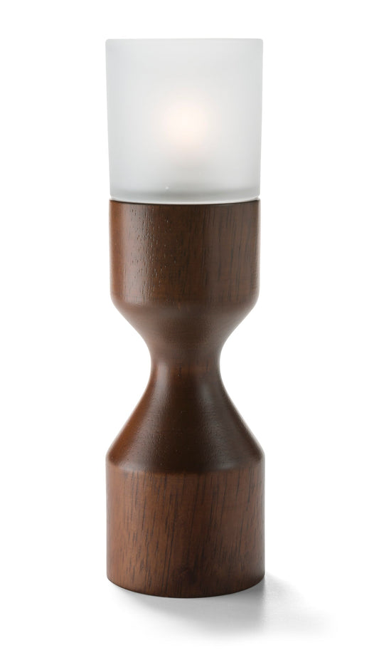 Hollowick Denmark Wood Candlestick Tealight Holders