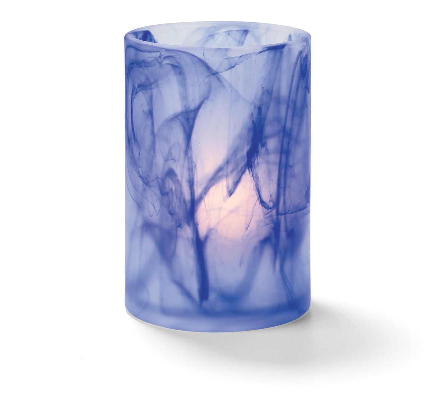 Hollowick Satin Wysps Cylinder Glass Candle Holders